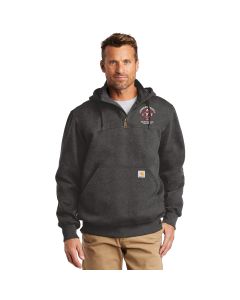 Carhartt ® Rain Defender ® Paxton Heavyweight Hooded Zip Mock Sweatshirt CT100617