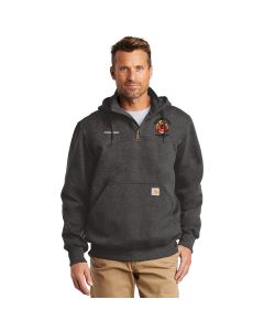 RETIREE - Carhartt ® Rain Defender ® Paxton Heavyweight Hooded Zip Mock Sweatshirt CT100617